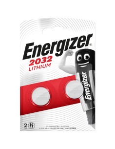 2 Batterie Tampone Al Litio CR 2032 Energizer 3V 2
