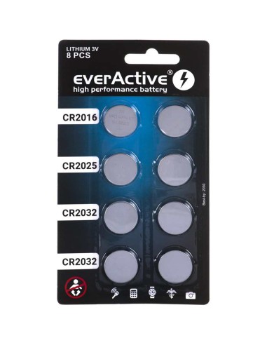 Everactive 8 Batterie Tampone Al...