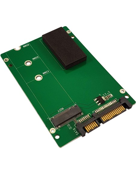 LC-Power Adattatore Convertitore Da M.2 SATA a SATA  LC-ADA-M2-NB-SATA