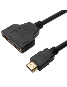 Adattatore Sdoppiatore HDMI Maschio a 2 HDMI Femmina 2