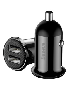 Caricatore Auto Accendisigari USB 4.8A Baseus Grain Pro Car 2