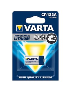 Batteria Pila Al Litio CR 123 A 3V Varta 2