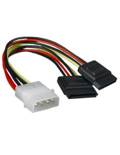 Cavo Alimentazione Sdoppiatore da Molex IDE a 2 SATA 2