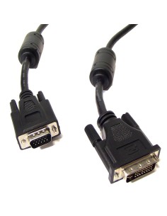Cavo DVI-I (24+5) Maschio VGA Maschio 1,8 Metri 2