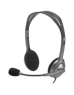 Cuffie Headset Stereo con Microfono Logitech H110 2