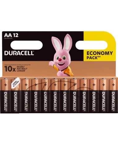 Duracell Alkaline 12 Batterie AA...