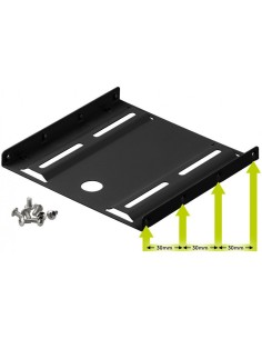 Adattatore Caddy Drive Bay Hard Disk da 2.5" a 3.5" GOOBAY 2
