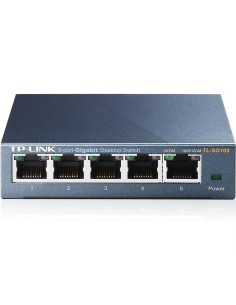 Switch Desktop TP-Link TL-SG105 5 Porte Gigabit RJ45 10/100/1000 Mbps 2