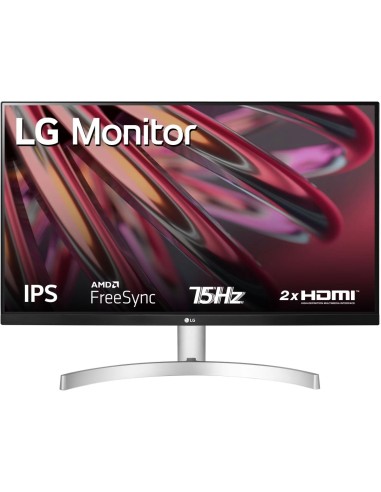 LG 27MK60MP-W Monitor 27" Full HD IPS...