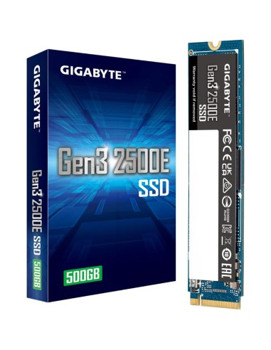 Gigabyte 2500e SSD 500GB M.2 NVMe PCIe Gen 3.0 G325E500G