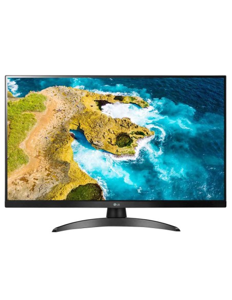 Smart TV LG 27TQ615S-PZ, Schermo 27" Full HD IPS, Sistema Operativo SMART webOS, Nero