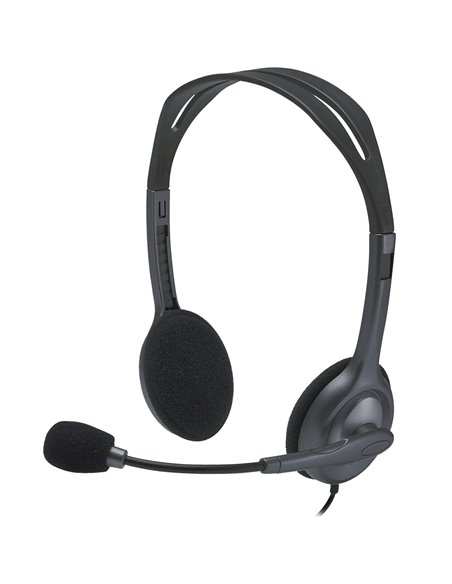 Cuffie Headset Stereo con Microfono Logitech H111