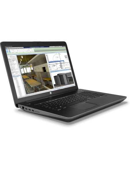 HP Workstation ZBook 17 G3 Notebook 17.3" Intel i5-6440HQ Ram 16GB SSD 512GB Webcam + Docking Station (Ricondizionato Grado A)