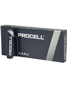 10 Batterie AAA Ministilo Duracell Procell LR03 1.5V