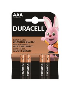 4 Batterie AAA Ministilo Duracell Alkaline LR03 1.5V