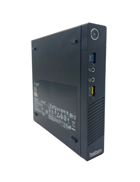Lenovo ThinkCentre M93p Tiny PC Computer Intel i7-4765T Ram 8GB SSD 240GB Freedos (Ricondizionato Grado A)