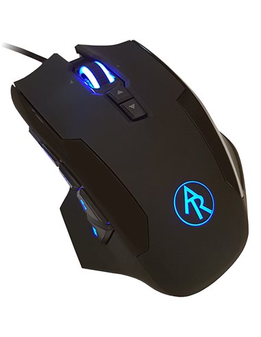 Mouse USB Gaming AllRoyals AR-M1 Nero LED RGB 1,8 Metri