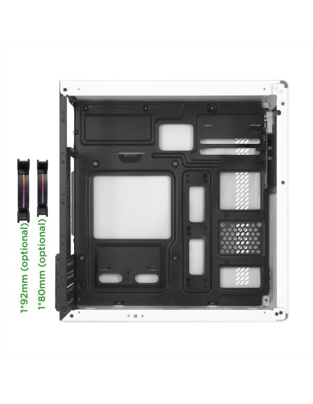 Nuwo Eguera A103 Case Micro ATX Bianco