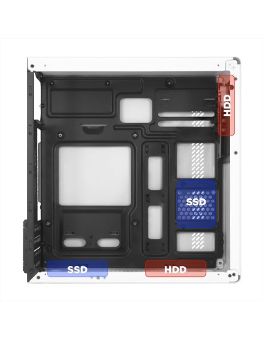Nuwo Eguera A103 Case Micro ATX Bianco