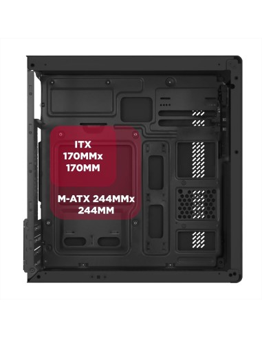 Nuwo Eguera A111 Case Micro ATX Nero...