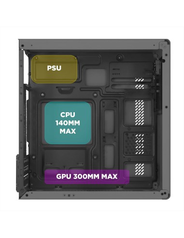 Nuwo Eguera A112 Case Micro ATX...