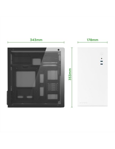 Nuwo Eguera A113 Case Micro ATX...