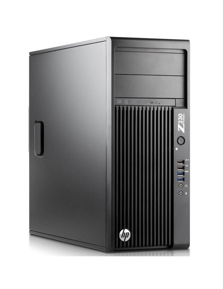 HP Workstation Z230 Tower Computer Intel i7-4770 Ram 32GB SSD 240GB + HDD 1TB (Ricondizionato Grado A)