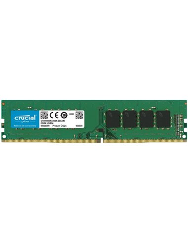 Memoria Ram DDR4 8GB DIMM Crucial 3200 Mhz PC4-25600 CT8G4DFRA32A