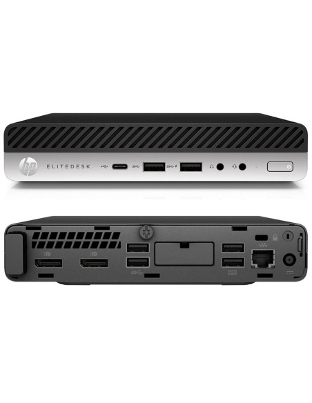 HP EliteDesk 800 G5 Mini PC Intel i7-9700T Ram 16Gb SSD 512Gb Freedos (Ricondizionato Grado A)