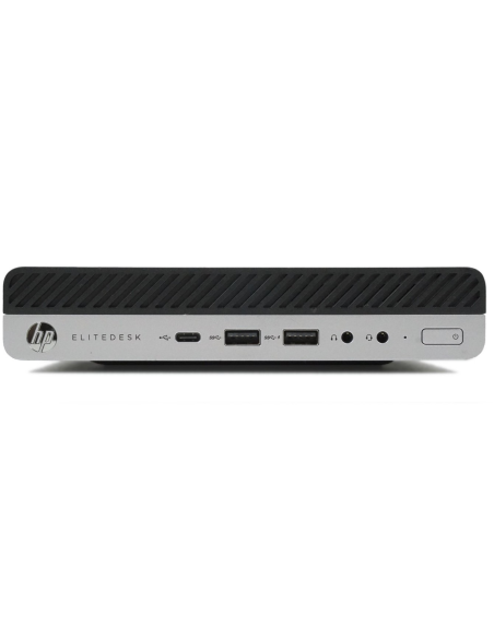 HP EliteDesk 800 G4 Mini Computer Intel i7-8700T Ram 16GB SSD 512GB (Ricondizionato Grado A)