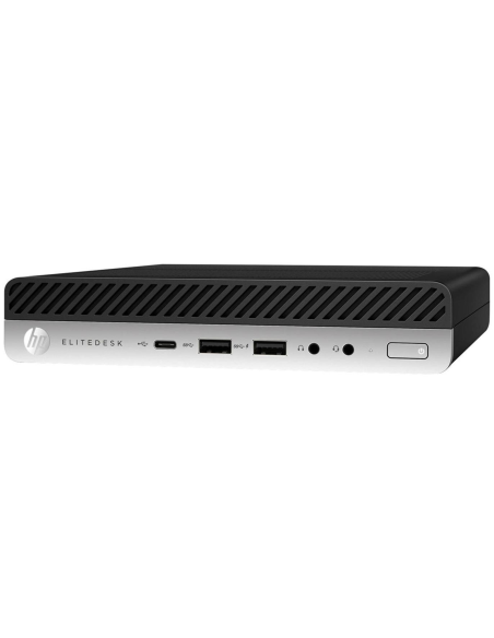 HP EliteDesk 800 G4 Mini Computer Intel i7-8700T Ram 16GB SSD 512GB (Ricondizionato Grado A)