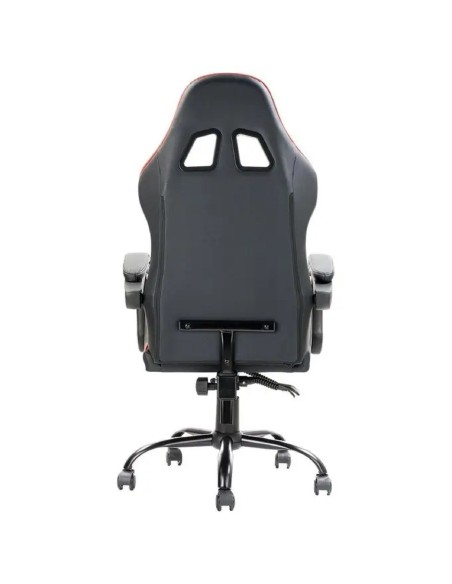 ITEK RHOMBUS PF10 Sedia Poltrona Da Gaming Ergonomica Schienale Reclinabile Nero/Rosso