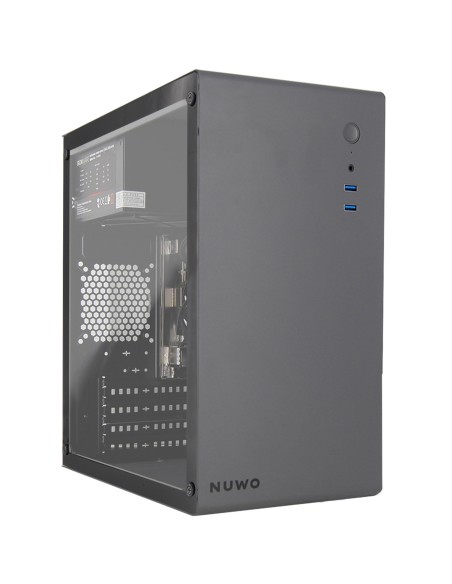 PC Computer Assemblato PRO CPU AMD Ryzen 7 5700G Ram 16GB SSD 500GB WiFi BT Nero Freedos