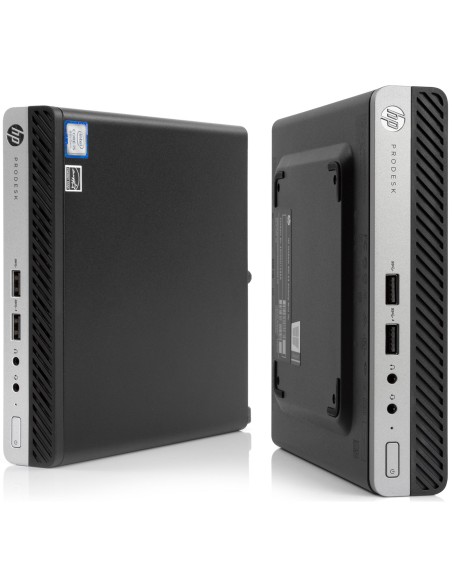 HP ProDesk 400 G4 Mini Computer Intel i5-8400T Ram 16Gb SSD 512Gb (Ricondizionato Grado B)