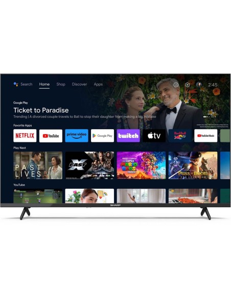 Smart TV Sharp 40FH2EA 40" Full HD Android TV Wi-Fi