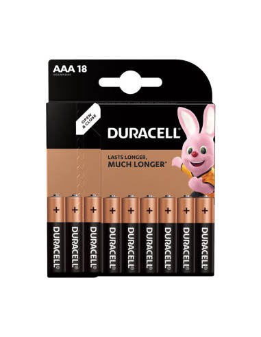 Duracell Alkaline 18 Batterie AAA...