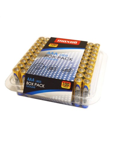 Maxell 100 Batterie AAA Ministilo R03...