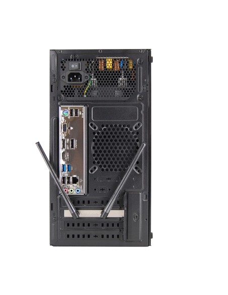 PC Computer Assemblato PRO CPU Intel i5-14600K Ram 32GB SSD 500GB WiFi BT Nero Freedos