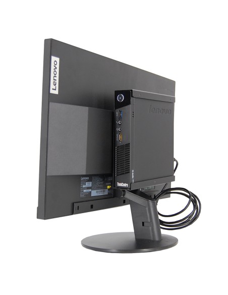 Lenovo AIO Kit Monitor 22" + PC Lenovo M83 Tiny Intel i3-4130T Ram 8Gb SSD 240Gb Freedos (Ricondizionato)