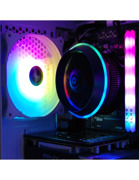 PC Computer Gaming Assemblato Intel i5-12400F Ram 32GB SSD 1TB RTX 5050 8GB GDDR6 Bianco