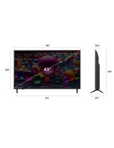 LG 43UA74003LB Smart TV 43"... 2