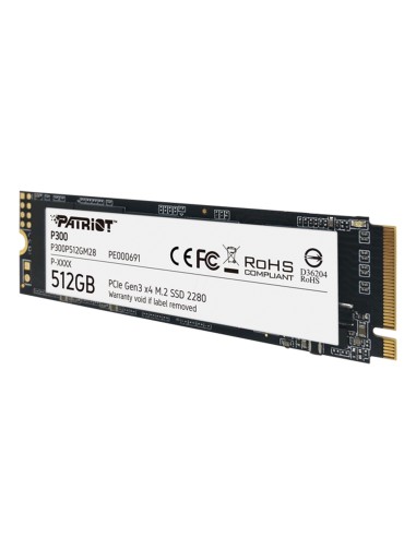 Patriot SSD 512GB P300 M.2 NVMe PCIe...
