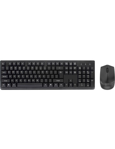 Kit Tastiera Mouse Wireless KBMOS2 Nero