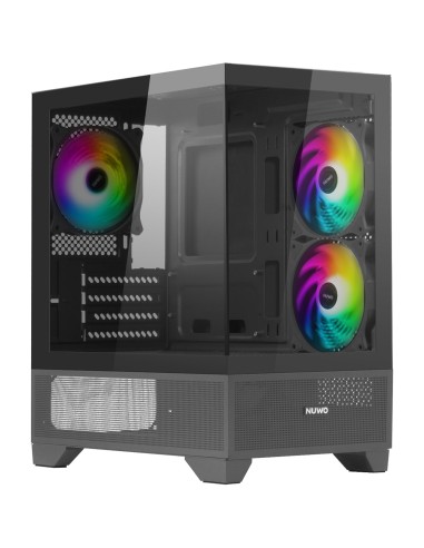 Nuwo Clash CK100 Case Micro-ATX Nero...