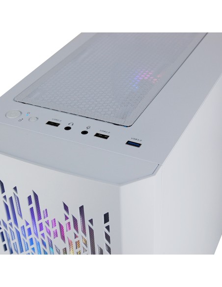 PC Computer Gaming Assemblato Intel i5-12400F Ram 16GB SSD 1TB RTX 5050 8GB GDDR6 Bianco