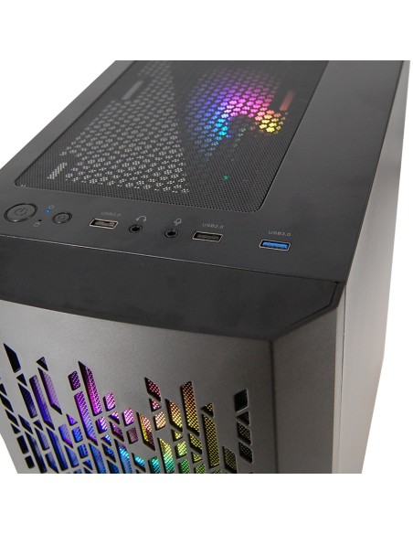 PC Computer Gaming Assemblato Intel i7-12700F Ram 32GB SSD 1TB RTX 5060 8GB GDDR7 Nero