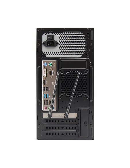 PC Computer Assemblato SMART CPU Intel i5-8400 Ram 16GB SSD 500GB Wi-Fi BT Nero Freedos