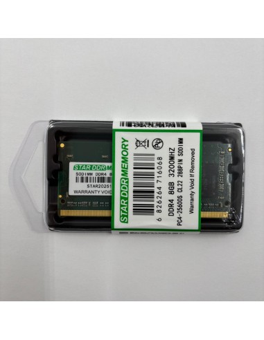 STAR DDR MEMORY Memoria RAM DDR4 8GB...