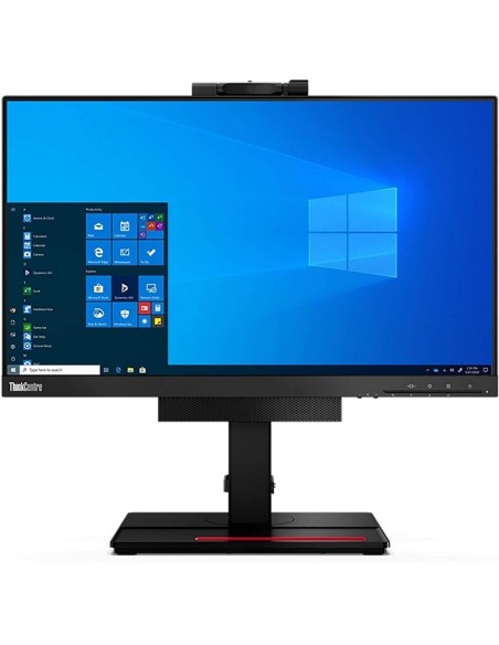 Lenovo All-In-One ThinkCentre TIO 22" Gen4 + PC M910q Tiny Intel i5-6400T Ram 8GB SSD 240GB Webcam Freedos (Ricondizionato Grad