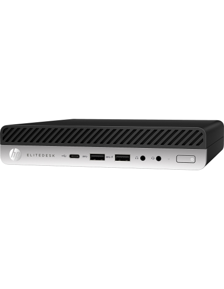 HP EliteDesk 705 G4 Mini PC Computer AMD Ryzen 5 Pro 2400GE Ram 16GB SSD 250GB NVMe (Ricondizionato Grado A)